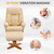 Homcom 700-117V71CW electric massage chair Grey, White