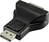 Renkforce RF-4212237 tussenstuk voor kabels DisplayPort DVI Zwart