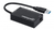 Manhattan USB-A auf SFP LWL-Konverter, USB 3.2 Gen 1, 1000 Mbit/s, optische Glasfaserverbindung, offener SFP-Slot, schwarz