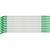 Brady SCN-09-8 cable marker Black, White Nylon 300 pc(s)