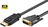 Microconnect DP-DVI-MM-100 video cable adapter 1 m DisplayPort Black