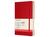 Agenda Moleskine Hardcover Large 1 Tag auf 1 Seite scharlachrot