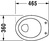 Duravit Stand-WC DURAPLUS SUDAN flach 360x465mm Abg wa ba-beige WG 02120941001