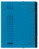 ELBA Ordnungsmappe "chic" A4, 12 Fächer, mit Spanngummi, aus 450 g/m² Karton (RC), blau
