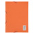 Oxford Top File + A4 Eckspannermappe mit Gummizugverschluss mit Einschlagklappen orange