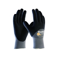 ATG 34-875-B Maxiflex Ultimate 3/4 Coated Gloves - Size TEN