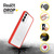 OtterBox React Samsung Galaxy S21 5G Power Red - clear/Red - ProPack - Case