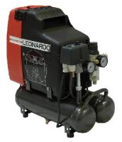 Mobiler Kolbenkompressor Leonardo, ölfrei, direktgekuppelt, 230 Volt