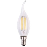 Lampadina LED a filamento fiamma 6W attacco E14 806 lumen luce calda MKC 3000K - 499048560