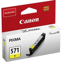 Canon CLI-571 InkJet Cartridge Page Life 161pp 7ml Yellow Ref 0388C001