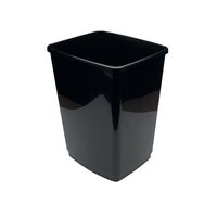 2Work Swing Bin Base Only 30 Litre Plastic Black 2W02383