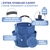 Maximex Universal-Reinigungs-Caddy HERKULES, Blau, Fassungsvermögen 34 Liter