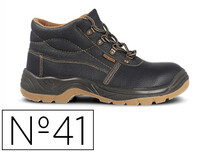 Bota de seguridad paredes s3 negro talla 41