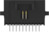 Stiftleiste, 10-polig, RM 1.27 mm, gerade, schwarz, 5-104071-1