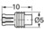 MCX Stecker 50 Ω, RG-58, Löt-/Crimpanschluss, gerade, 100024975