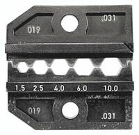 Rennsteig Werkzeuge 624 031 3 0 Krimpelő betét Szigeteletlen kábelsaruk, Szigeteletlen összekötő 1.5 - 10 mm² Alkalmas márka Rennsteig Werkzeuge PEW 12