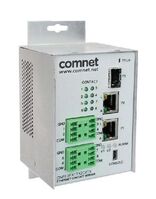 Intelligent Ethernet Switch 10/100 Mbps 3-Port,1SFP FX+2TX Hálózati média konverterek