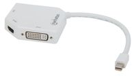 Mini Displayport 1.2 To Hdmi, , Dvi And Vga Adapter Cable ,