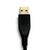 8' Coiled USB Cable Corporation 8ft USB, 2.44 m, USB A, USB A, 2.0, Male, Black Cavi USB