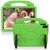 HANDY Protection Case for Apple iPad 10.2/Pro 10.5/Air 10.5 2019. Green with handle and foldable hands for stand mode. Tablet-Hüllen