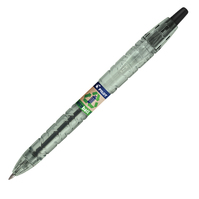 Penna a Sfera a Scatto B2P Ecoball Pilot - 1 mm - 040176 (Nero Conf. 10)