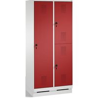 EVOLO combination cupboard, single and double tier