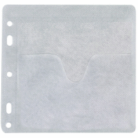 CD/DVD Hüllen PP transparent gelocht VE=40 Stück