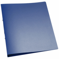 Ringbuch A4 2 Ringe 25mm blau-transluzent