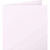 Doppelkarte Pollen 135x135mm 210g VE=25 Stück rosa