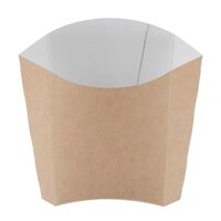 Colpac Disposable Kraft Chip Scoops Medium 110x82x48mm Pack of 1000