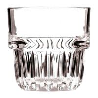 Libbey Everest Rocks Glasses in Glass - Glasswasher Safe - 260 ml - Pack of 12