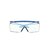 3M™ SecureFit™ 3700 Überbrille, blaue Bügel, Antikratz-Beschichtung + (K), transparente Scheibe, SF3701ASP-BLU-EU