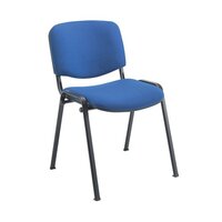 First Ultra Multipurpose Stacking Chair 532x585x805mm Blue KF98504