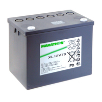 Batterie(s) Batterie plomb AGM MARATHON XL12V70 12V 67Ah M6-F
