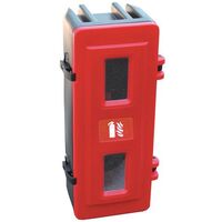 Plastic fire extinguisher cabinets