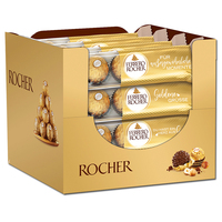 Ferrero Rocher 4er, Riegel, Praline, Schokolade 16 Pk.