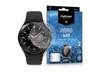 MyScreen Protector Hybrid Glass Samsung Galaxy Watch 4 Classic (46 mm) rugalmas üveg képernyővédő fólia (LA-2288)