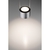 1-Phasen LED Pendelleuchte URAIL ALDAN, Linsenoptik, 230V, 13W 2700K, dimmbar, Chrom matt / Schwarz