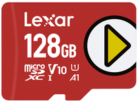 128GB Lexar PLAY microSDXC UHS-I cards, up to 150MB/s read