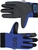 BGS 9949 Paar Arbeitshandschuhe blau / schwarz Größe 8 (M) Universalhandschuhe