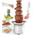 Fontanna do czekolady fondue 5 poziomów stalowa 265 W - Hendi 274156