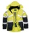 Kabát jól láthatósági lélegző sárga/sötétkék 3XL