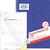 Rapport/Regiebericht, 148 x 210 mm, A5, 2 x 40 Blatt/Buch
