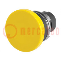 Switch: push-button; 22mm; Stabl.pos: 2; yellow; none; IP65; 46