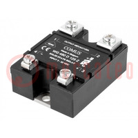 Relay: solid state; Ucntrl: 3÷32VDC; 125A; 24÷530VAC; WG480