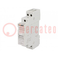 Relay: installation; bistable,impulse; NO x2; Ucoil: 12VAC; 16A