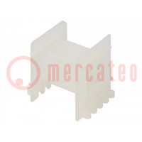 Coil former: without pins; plastic; Poles number: 1; B: 29.1mm