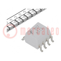 Optocoupler; SMD; Ch: 1; OUT: transistor; 2.5kV; SO8