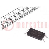 Optocoupler; SMD; Ch: 1; OUT: transistor; Uinsul: 5kV; Uce: 70V; SOP4L