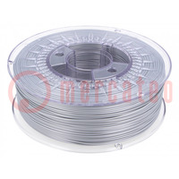 Filament: PLA; Ø: 1.75mm; aluminium; 200÷235°C; 1kg